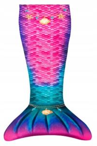 Ciepły Kocyk Syrenka Ogon syreny Kolorowy Polarowy Dla dzieci 130 x 60cm