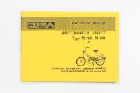 КАТАЛОГ РУКОВОДСТВО ПОЛЬЗОВАТЕЛЯ ROMET КАДЕТ М - 780 М-781