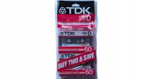 Кассета TDK D 60 2pack