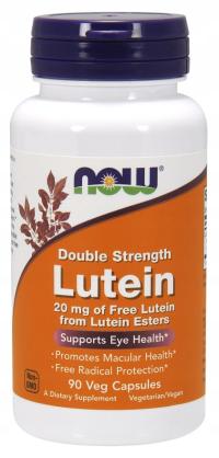Suplement diety Now Foods Double Strength Lutein luteina kapsułki 90 szt.