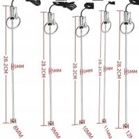 5 Zestaw Wtyczka cewkowa Rozszerzacz elektrostymulacyjny penisa Rozciągacz