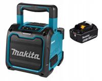 Makita Głośnik Bezprzewodowy Bluetooth AUX 14/18V 230V 1x6Ah BL1860 DMR200