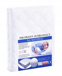 PIKOWANY OCHRANIACZ POKROWIEC NA MATERAC 80x200 NAKŁADKA MATA WODOODPORNA