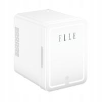 Mini Lodówka na kosmetyki ELLE Makeup 4L LED z lusterkiem CHŁODZI GRZEJE