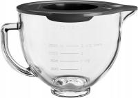 ORYGINALNA DUŻA MISA SZKLANA KITCHENAID 5KSM5GB 4,7L 2,2 KG Z POKRYWĄ
