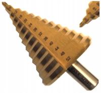 Wiertło stożkowe stopniowane do metalu 4mm - 52mm