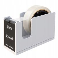 Dyspenser Podajnik Stołowy do taśmy biurowej metalowy 25mm EX-11125GR