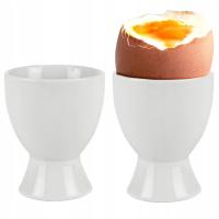 Kieliszek stojak do jajek na miękko twardo podstawka do jajka porcelanowa