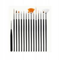 НАБОР ИЗ 15 ШТ. НАБОР ПРЕЦИЗИОННЫХ КИСТЕЙ ДЛЯ УКРАШЕНИЯ КИСТЕЙ