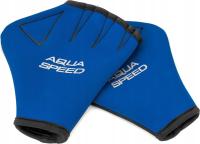 Неопреновые перчатки для плавания AQUA-SPEED Paddle M