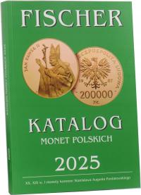 FISCHER KATALOG MONET POLSKICH 2025 NOWY