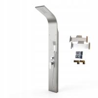 Panel narożny prysznicowy Luizjana z hydromasażem, mocowania w komplecie