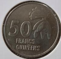 GWINEA 50 franków 1994