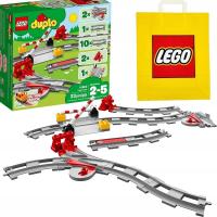 LEGO DUPLO 10882 железнодорожные пути железная дорога 10874