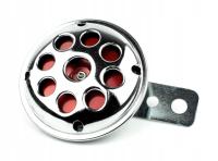 СИГНАЛ ЗВУКОВОЙ КЛАКСОН 12V 70MM ОТВЕРСТИЯ ХРОМ