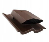 WYWIETRZNIK DO DACHÓWKI EURONIT PROFIL 'S' MOKKA