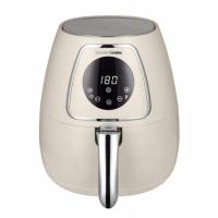 FRYTKOWNICA BEZTŁUSZCZOWA AIR FRYER 2400W DUZY 6L EKRAN DOTYKOWY LED CZARNY