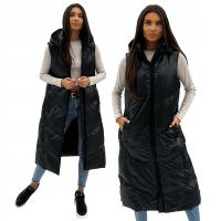 DZ3183 DAMSKI BEZRĘKAWNIK KAMIZELKA OCIEPLANA