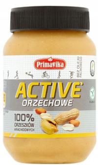 ACTIVE ORZECHOWE Z ORZECHÓW ARACHIDOWYCH PRIMAVIKA