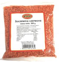 Soczewica czerwona Edal 500g