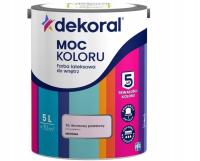 DEKORAL FARBA LATEKSOWA MOC KOLORU WRZOSOWY PASTELOWY 5L