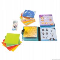 Zestaw Origami na plastyke do szkoły dla dzieci ciekawe zabawki dla dzieci