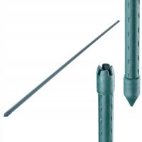 TYCZKA DO ROŚLIN PODPORA 150cm PALIK POMIDORÓW KWIATÓW POWLEKANA STAL 16mm