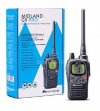 Рация PMR MIDLAND G9 PRO БРЫЗГОЗАЩИЩЕННАЯ