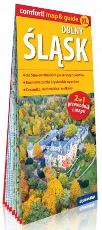 Dolny Śląsk laminowany map&guide 2w1: przewodnik i mapa ExpressMap