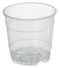 Doniczka Produkcyjna Transparentna Przezroczysta 14cm Storczyk Monstera