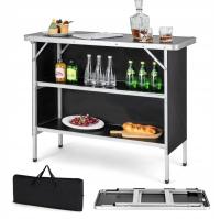 Aluminiowy składany stół kempingowy stolik turystyczny z torbą przenośny