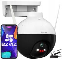 EZVIZ 4mpx WiFi камера поворотная C8w 2K наружная двойная ИК светодиодная лампа