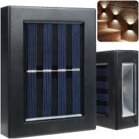 KINKIET LAMPA SOLARNA LED ELEWACYJNA OZDOBNA Z CZUJNIKIEM ZMIERZCHU IP 65