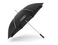 Parasol Audi OE czarny/srebrny 120 cm z automatycznym otwieraniem