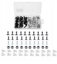 Zestaw do montażu AutoDor osłony silnika 20 blaszek 10 śrub 10 wkrętów