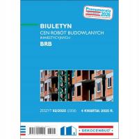 Ceny robót budowlanych inwestycyjnych Sekocenbud BRB 4 / 2025