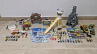 Lego 60203 i 60159 Wioska narciarska pantera niedźwiedź 41 minifigurek zima