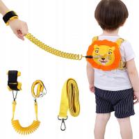 3 in 1 Baby Harness Leash against escape, odcienie pomarańczowego