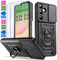 Защитный чехол 2X стекло 9H для SAMSUNG GALAXY A36 / A56 5G / премиум качество