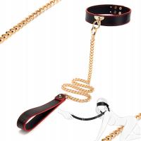 Ошейник поводок жгут БДСМ колье жгут эротические гаджеты