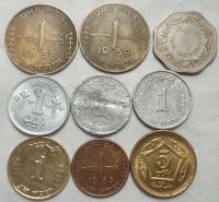 ПАКИСТАН-МОНЕТЫ - 1958 / 2018 - КОМПЛЕКТ