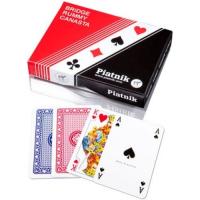 2 X КЛАССИЧЕСКИЕ ИГРАЛЬНЫЕ КАРТЫ СТАНДАРТ PIATNIK LUXURY