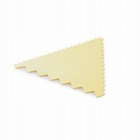 Skrobka do tortu z ząbkami trójkątna Thermohauser 9,3 x 8,3cm