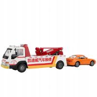 1:50 Model Light Light Sound Rescue Truck Engineering Road Wrecker GX