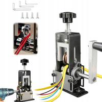 KOROWARKA MASZYNA DO PRZEWODÓW KABLI ODIZOLOWYWACZ NOWY MODEL 1mm-20mm