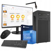 Комплект для офисного компьютера Core i5 12400 / 1 ТБ NVMe / DVD / WIFI / MONITOR / WINDOWS 11