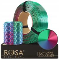 Filament ROSA 3D Refill PLA Magic Silk 1kg Wielokolorowy Aurora