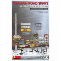 German Road Signs (ardennes, Germany 1945) 1:35 MiniArt 35609