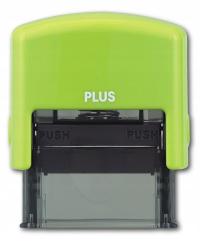 Plus znaczek Camouflage 13x38 mm zielony