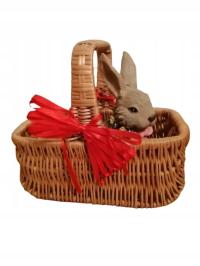 KOSZYCZEK WIKLINOWY KOSZYK WIELKANOCNY ŚWIĘCONKA